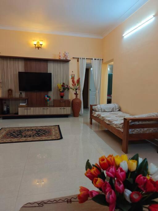 S R Luxurious Fully Ac 3 Bhk Bunglow Mysore Villa Eksteriør bilde